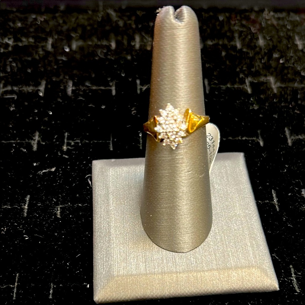 231441   Elegant Gold and Silver Women's Ring